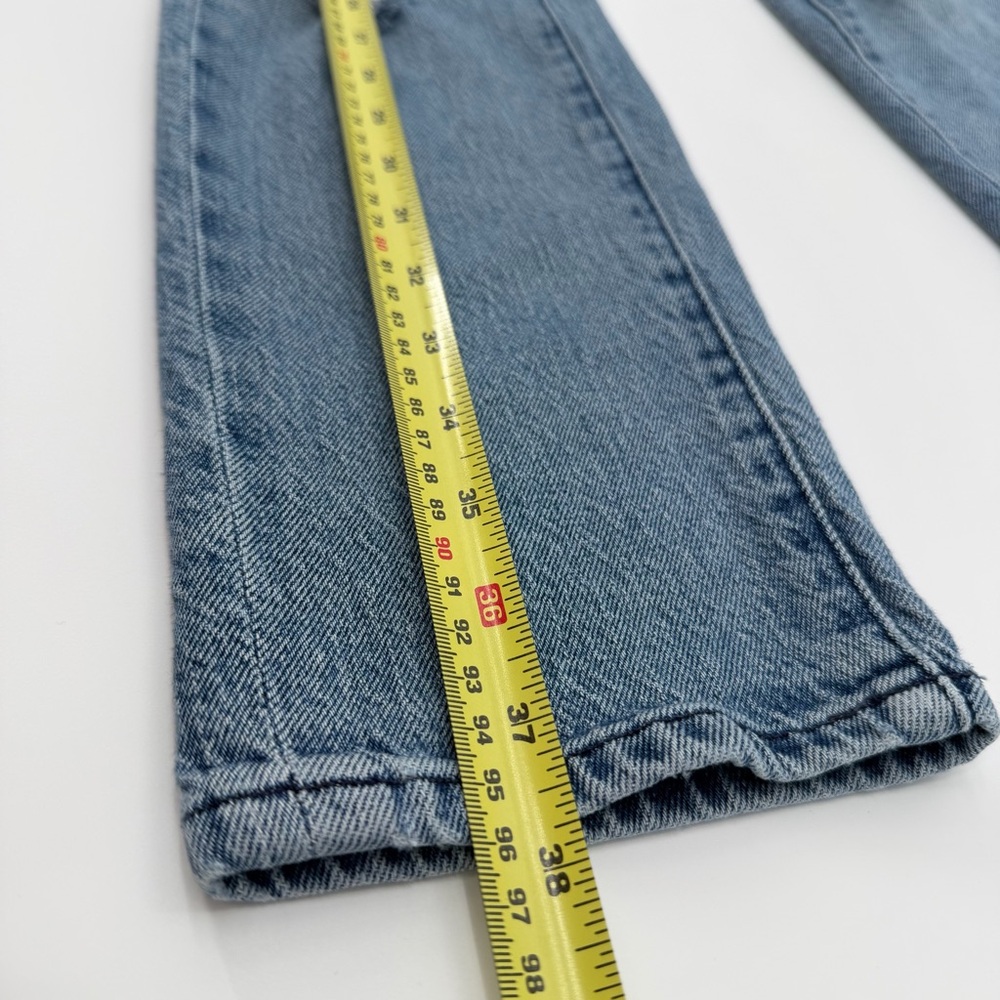 Frame Le Garcon Distressed Jeans Beldon Rips Mid Rise Straight Fit - Picture 2 of 6